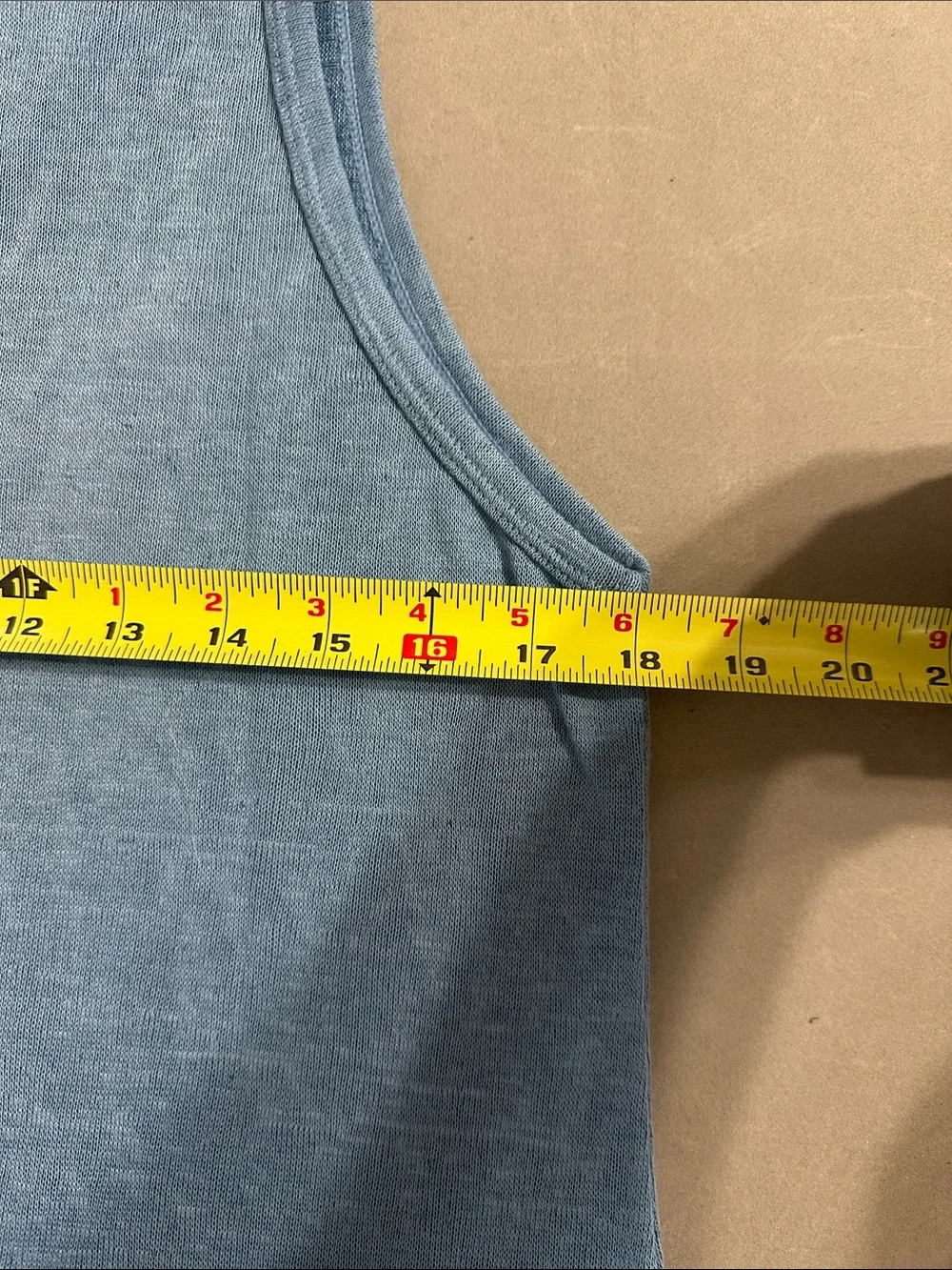 SER.O.YA Men's Heather Blue Swim Tank M *small flaw*